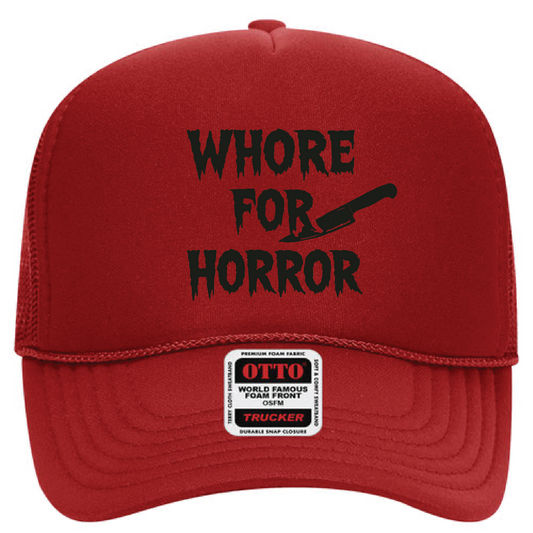 "Whore for Horror" Trucker Hat